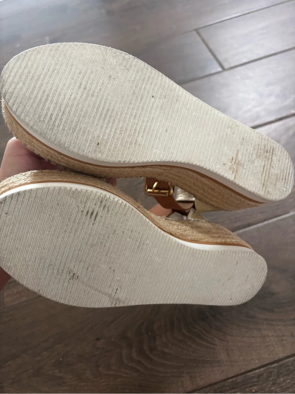 SEE BY CHLOÉ / Glyn Leather Platform Espadrille Sandals